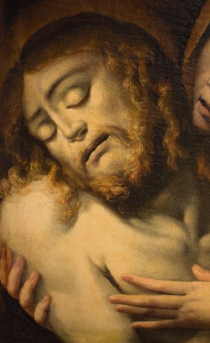 Tableaux et dessins Tableaux XVIe siècle - Pietà - Atelier de Bernardino Campi (1522 –1591)